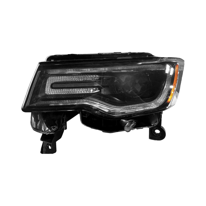 Jeep Grand Cherokee SRT Driver Side Headlight Assembly Bi-Xenon Bezel Composite - CH2502287
