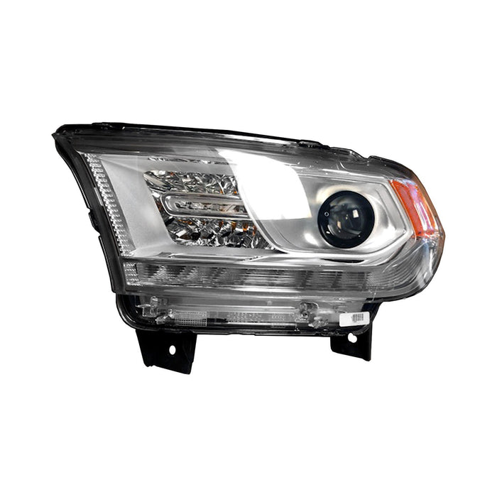 Dodge Durango Driver Side Headlight Assembly Hid Chrome Composite - CH2502298