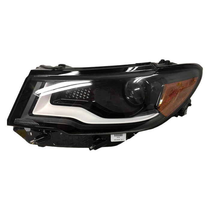 Jeep Compass Driver Side Headlight Assembly New Hid W/O Led Drl Composite - CH2502312