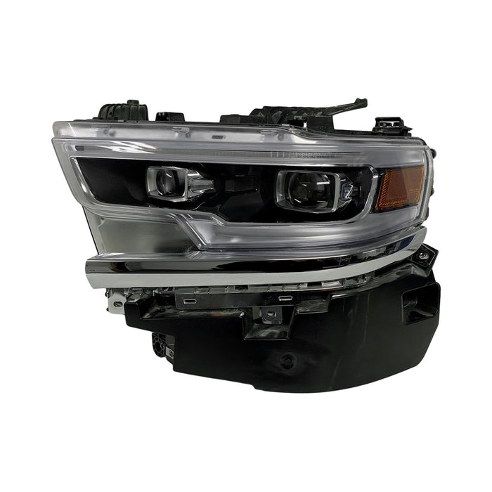 Ram 1500 Driver Side Headlight Assembly Led Premium Chrome Composite - CH2502321