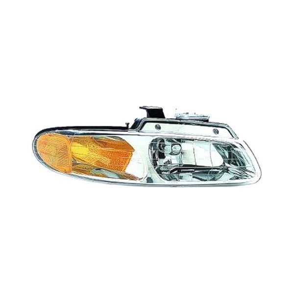 Chrysler Town & Country/Dodge Caravan/Plymouth Voyager Passenger Side Headlight Assembly W/O Quad Headlamps W/O Daytime Running Lights Composite - CH2503134