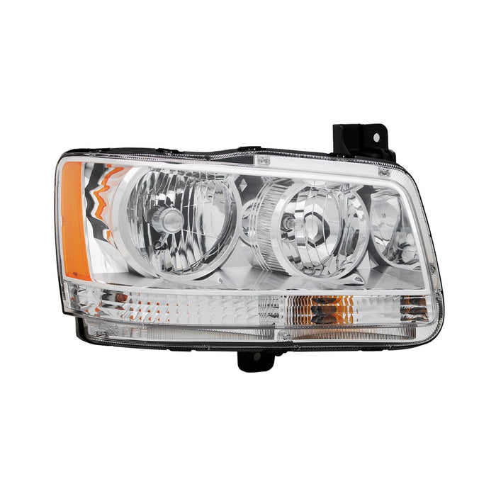 Dodge Magnum Passenger Side Headlight Assembly Halogen W/Chrome Bezel Composite - CH2503214