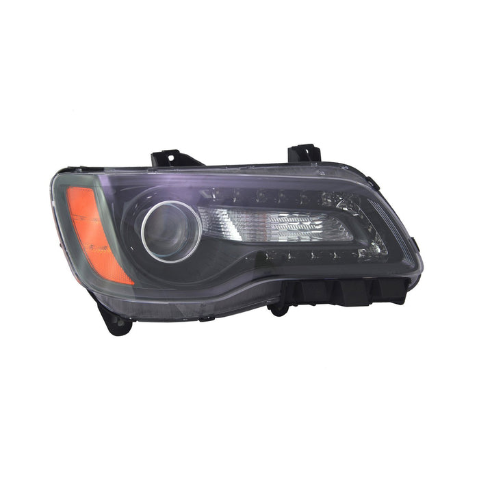 Chrysler 300 Passenger Side Headlight Assembly Halogen Bezel Composite - CH2503235