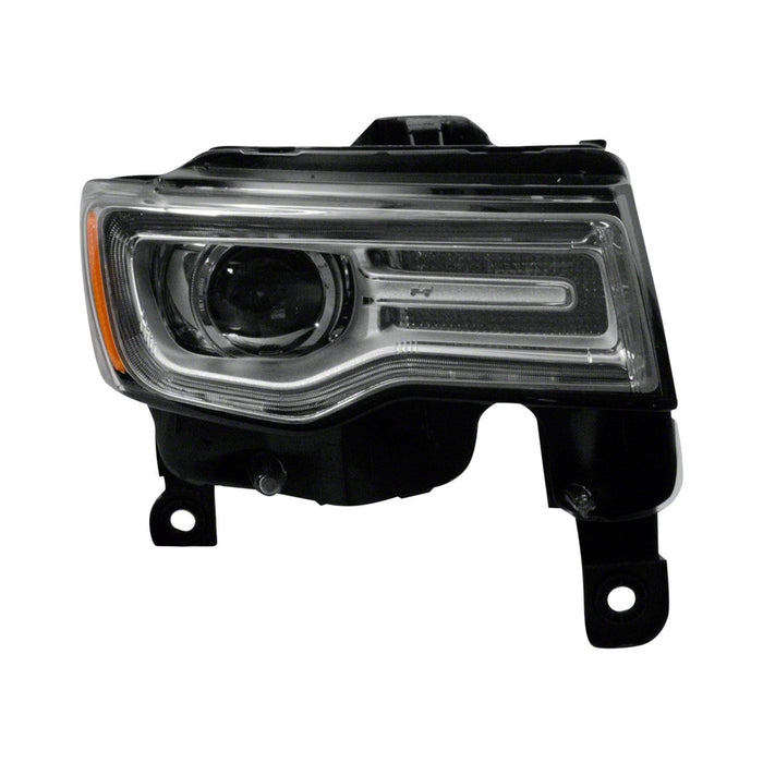 Jeep Grand Cherokee Laredo/Limited/Overland/Summit Passenger Side Headlight Assembly Hid W/Adaptive Headlamps Projector Type Composite - CH2503248