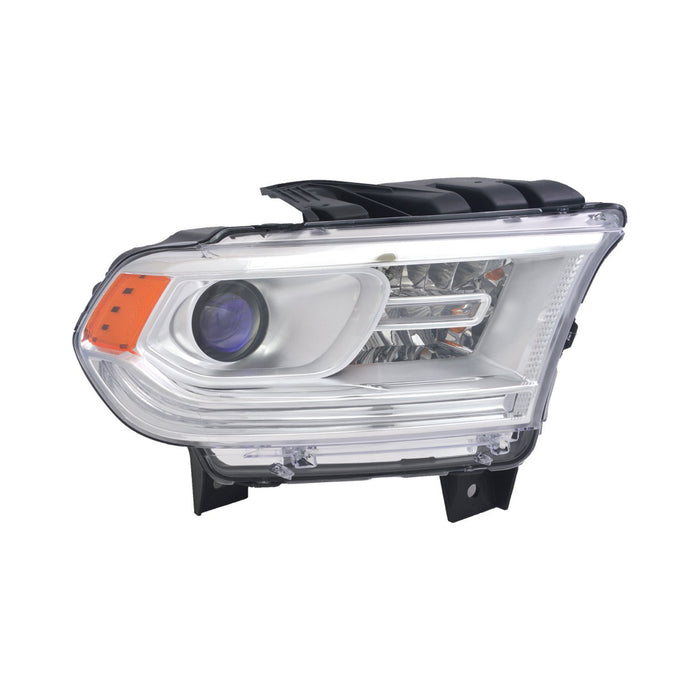 Dodge Durango Passenger Side Headlight Assembly Halogen W/Drl Chrome Trim Composite - CH2503257