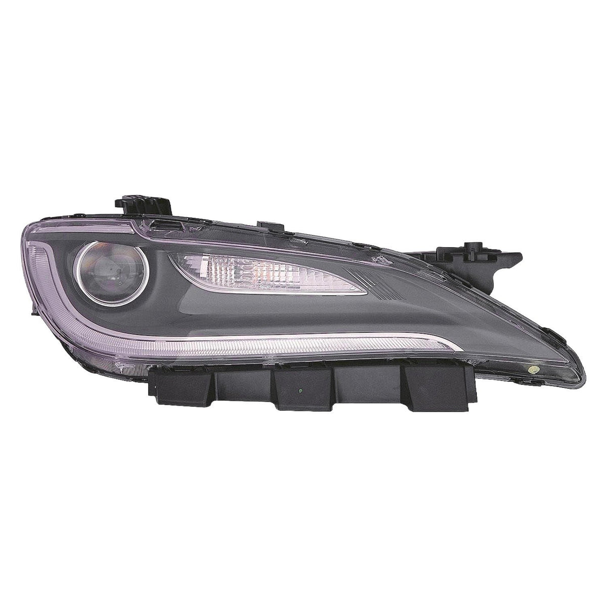 2015 2016 Chrysler 200 Passenger Side Headlight Assembly Led Wled Drl 