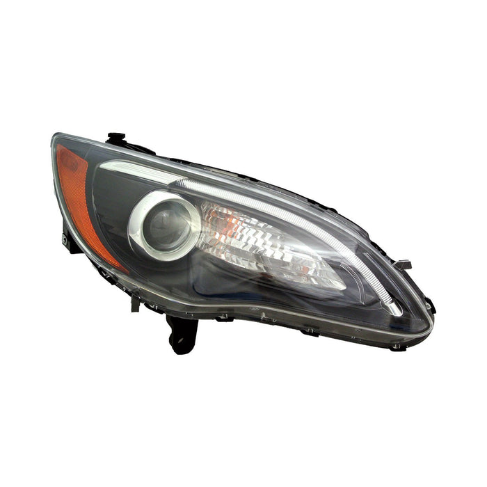 Chrysler 200 S Passenger Side Headlight Assembly To 5-2-12 Chrome Bezel Composite - CH2503274