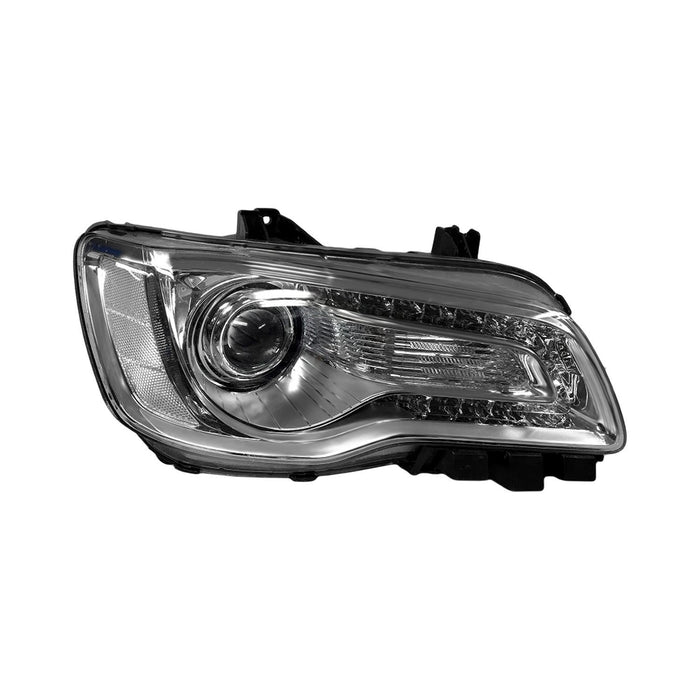 Chrysler 300 C/C Platinum Passenger Side Headlight Assembly Type 1 Chrome Bezel Composite - CH2503277