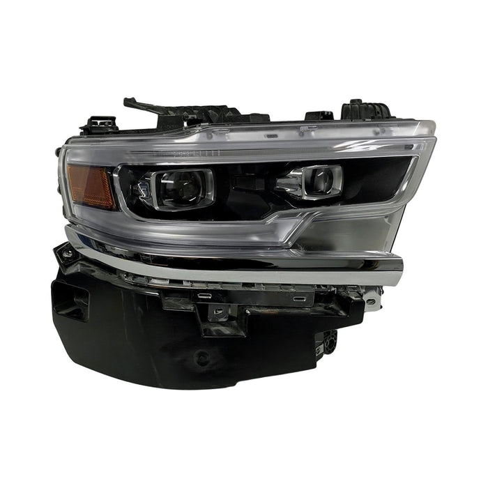 Ram 1500 Passenger Side Headlight Assembly Led Premium Chrome Composite - CH2503321