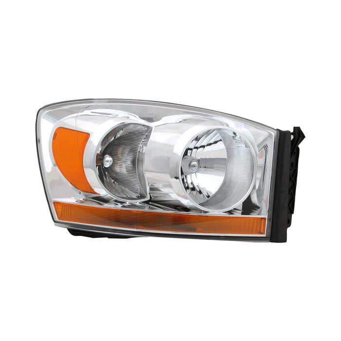 Dodge Ram 1500/2500/3500 Passenger Side Headlight Lens Housing R1500 Mega Cab Extended Crew Cab Pickup - CH2519114