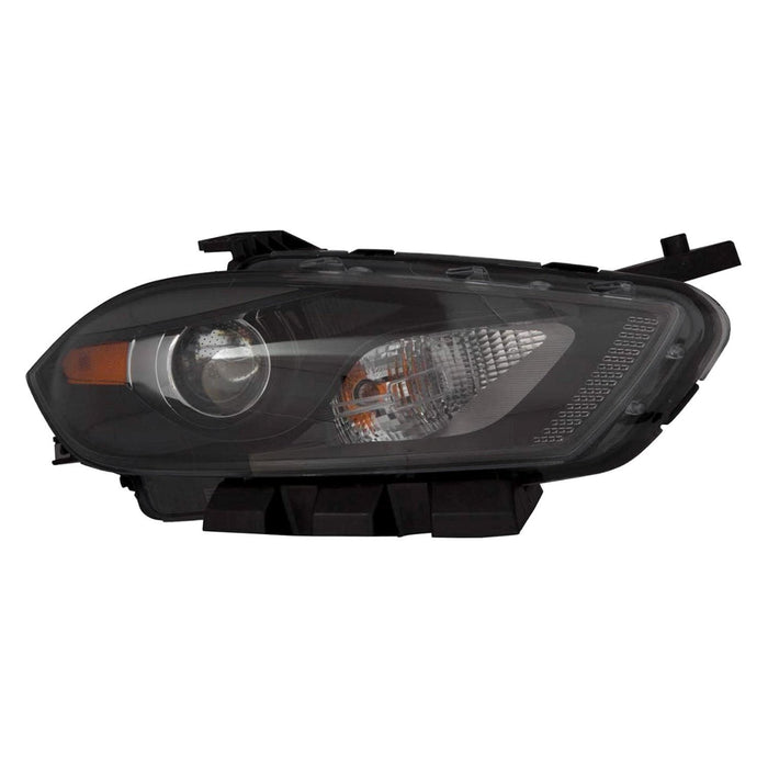 Dodge Dart Passenger Side Headlight Lens Housing Xenon Trim - CH2519145