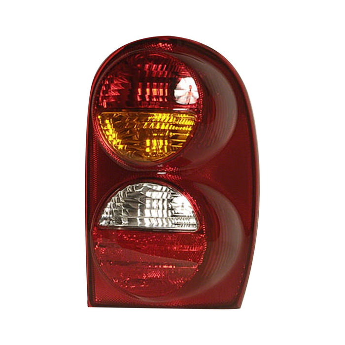 Jeep Liberty Passenger Side Tail Light Assembly W/O Rear Fog Lamps W/Amber Turn Lens - CH2801149