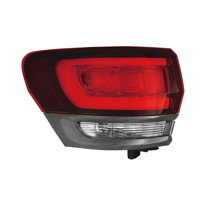 Jeep Grand Cherokee Laredo/Limited/Overland/Summit Driver Side Tail Light Assembly W/O Platinum Insert Outer - CH2804118