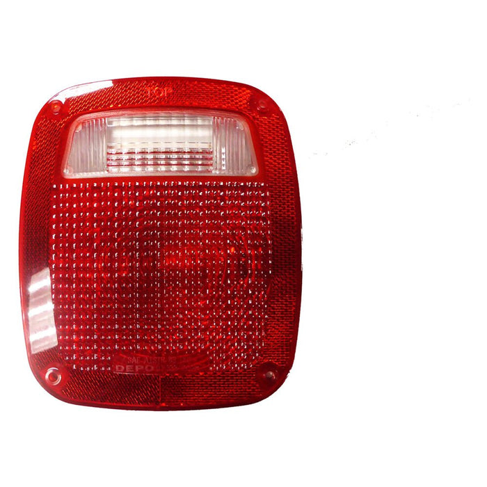 Jeep Wrangler Driver Side Tail Light Lens W/Gasket & Screws - CH2808106