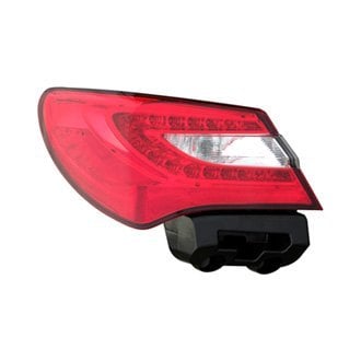 Chrysler 200 Driver Side Tail Light Housing Includes Lens Sedan - CH2818131