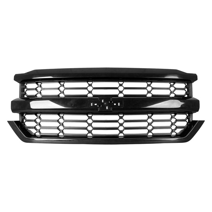 Chevrolet Pickup Chevy Silverado 1500 OEM Grille Chainlink Style - 84046156