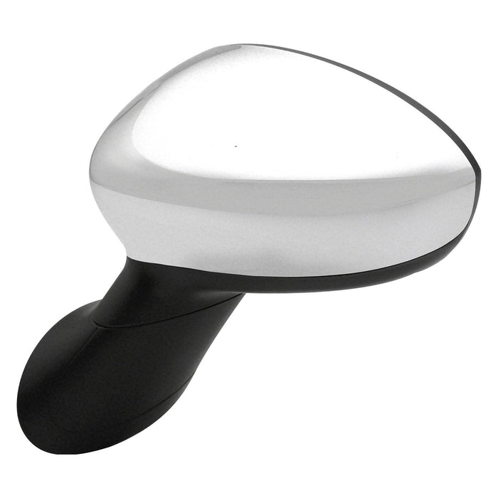 Fiat 500 Driver Side Door Mirror Type 1 Power Heated W/Cover Chrome Assembly - FI1320101