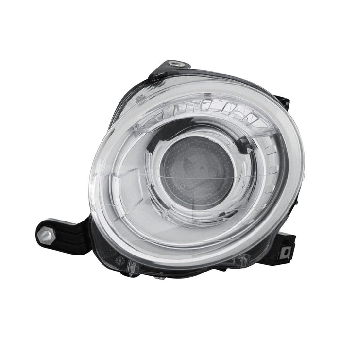 Fiat 500 Driver Side Headlight Assembly Type 1 W/O Trim Composite - FI2502100