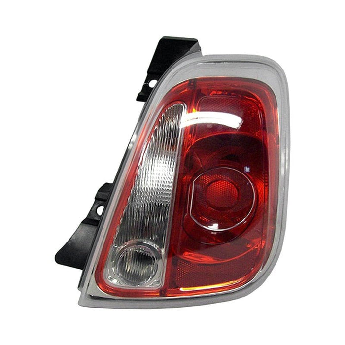 Fiat 500 Passenger Side Tail Light Housing Includes Lens Hatchback - FI2819100