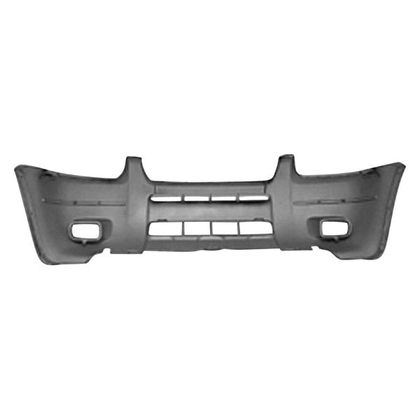 Ford Escape XLS Front Bumper W/O Fog Lamps W/Lip Molding Holes Dark Gray - FO1000472