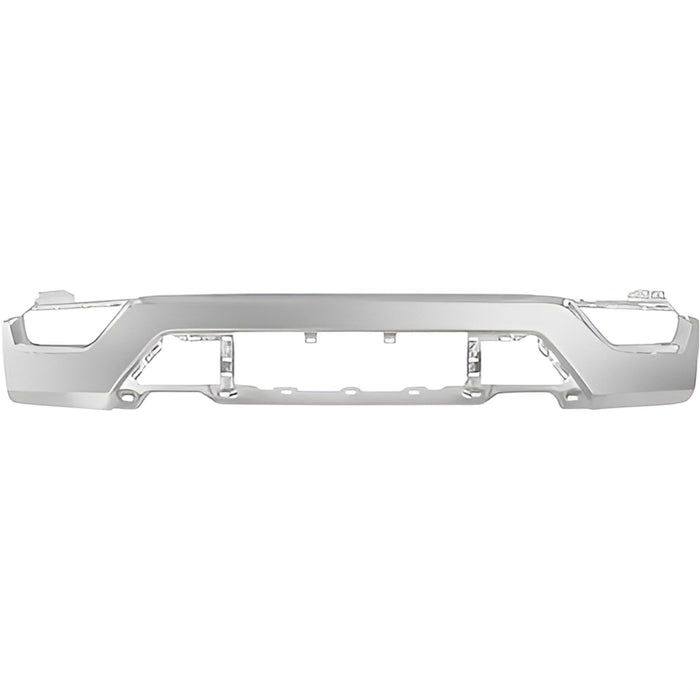 Ford F-150 Front Bumper Face Bar W/O Active Park Assist W/Park Distance Sensors Chrome - FO1002464