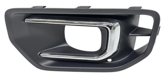 Ford Ranger Lariat/XLT Front Driver Side Bumper Insert Fog Lamp Bezel For Use W/Fog Lamps Chrome - FO1038243