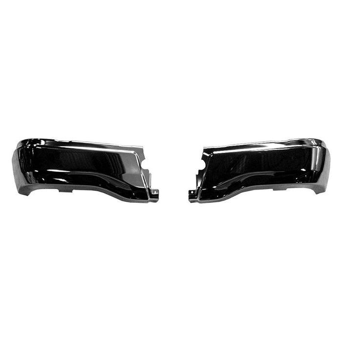 Ford Ranger Rear Bumper Face Bar W/O Rear Parking Aid Chrome - FO1102394