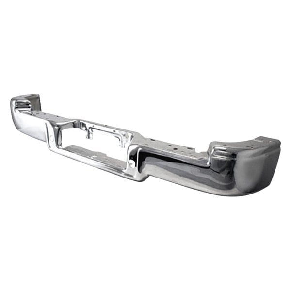 Ford F-150 Rear Bumper Assembly New Design W/O Sensor Complete Assembly W/O Hitch Plate Bright - FO1103121