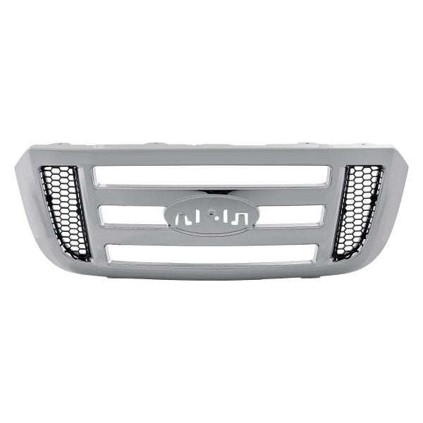 Ford Ranger Pickup 2WD Grille Chrome With Black Inner Exclude Stx Model - FO1200474