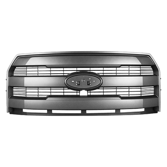 Ford F-150 Grille W/Front View Camera Body Color Grille/Bars Assembly Crew Cab Pickup/Extended Cab Pickup - FO1200606