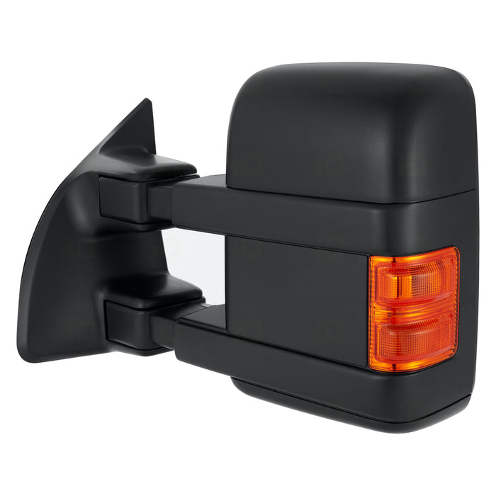 Ford F-250 Super Duty/F-350 Super Duty Driver Side Door Mirror Power Heated Manual Telescoping W/Signal & Clearance Lamp Assembly - FO1320341