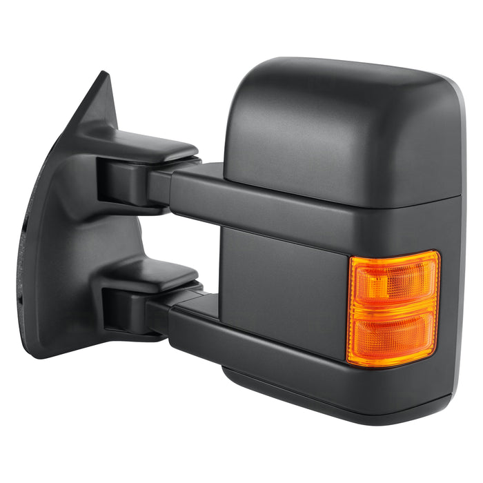 Ford F-250 Super Duty/F-350 Super Duty Driver Side Door Mirror Power Heated Man Telescoping W/Signal & Clearance Lamp W/Memory Assembly - FO1320356