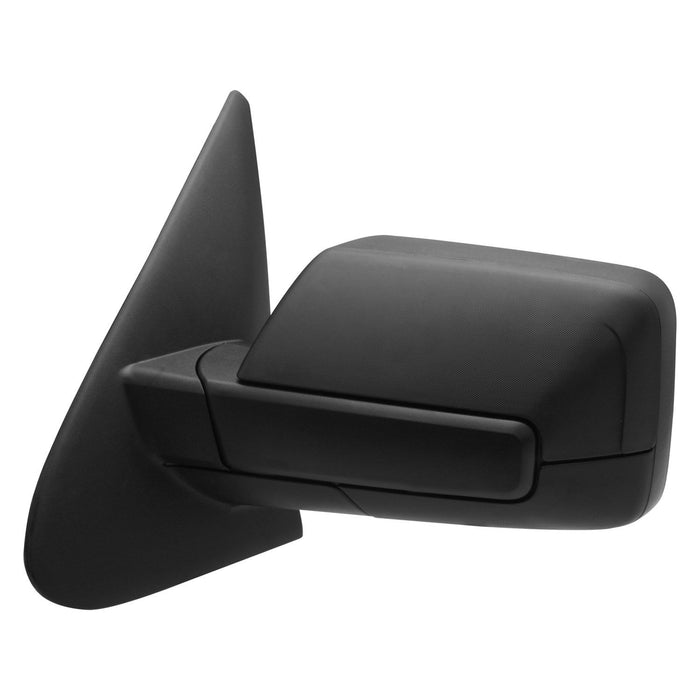 Ford Expedition Driver Side Door Mirror Power Heated W/O Memory Manual Folding Textured Assembly - FO1320398