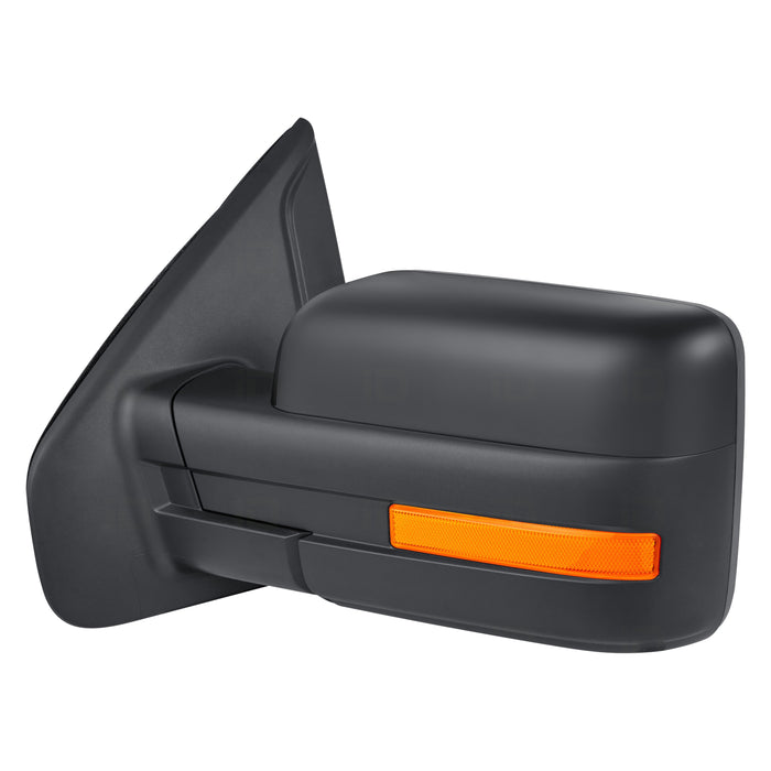 Ford F-150 Driver Side Door Mirror Power Heated W/O Puddle Lamp W/Memory W/Signal W/O Auto Dimmer Assembly - FO1320405