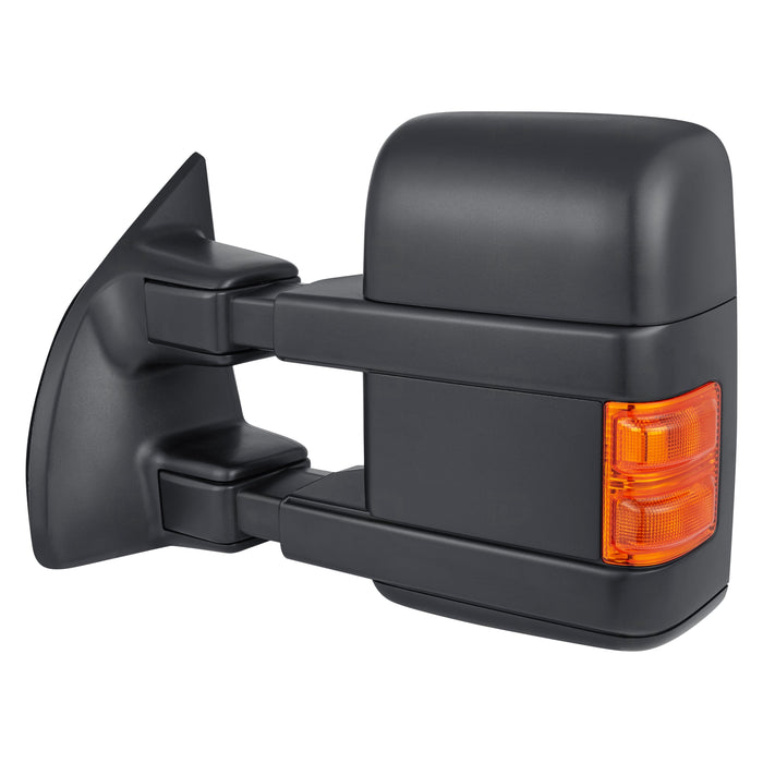Ford F-250 Super Duty/F-350 Super Duty Driver Side Door Mirror Power Pwr Telescoping W/Memory W/O Cover Textured Assembly - FO1320426