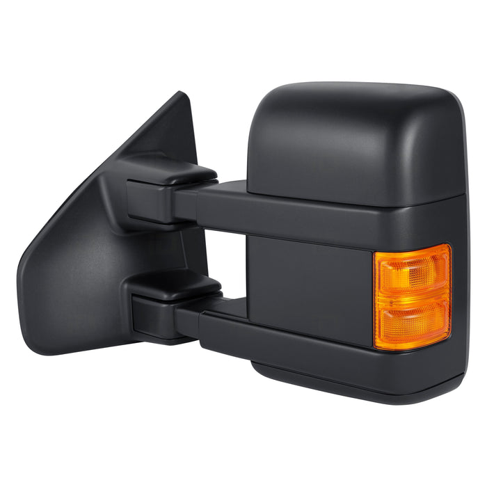 Ford F-150 Driver Side Door Mirror Power Heated Telescopic Textured Assembly - FO1320479