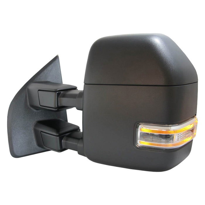 Ford F-150 Driver Side Door Mirror Man Telescoping W/Signal Lamps From 2-26-18 W/Cover - FO1320631