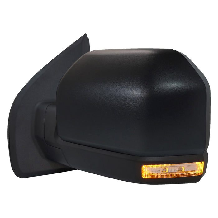 Ford F-150 Driver Side Door Mirror Heated W/O Blind Spot Detection W/Spot Lamp Assembly - FO1320655