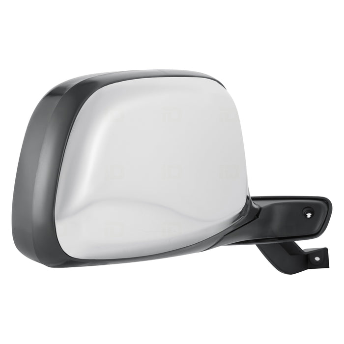 Ford Bronco/F-150 Passenger Side Door Mirror Manual Paddle Design & Bright Assembly - FO1321152