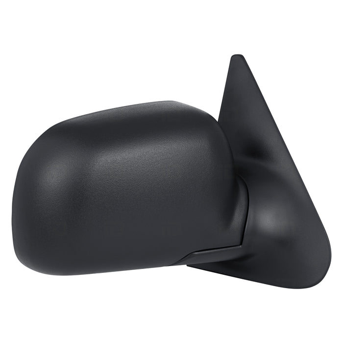 Ford Ranger Edge/EV/FX4/Postal/Sport/STX/Tremor/XL/XLT/Mazda B2300/B2500/B3000/B4000 SE Passenger Side Door Mirror Manual Folding Design Textured Assembly - FO1321165