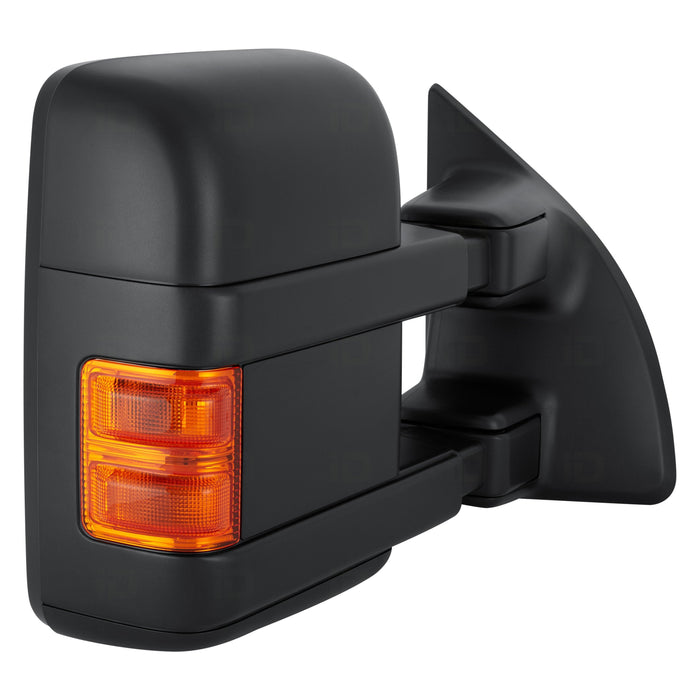 Ford F-250 Super Duty/F-350 Super Duty Passenger Side Door Mirror Pwr Telescoping Pwr-Folding Heated W/Memory Textured Assembly - FO1321488