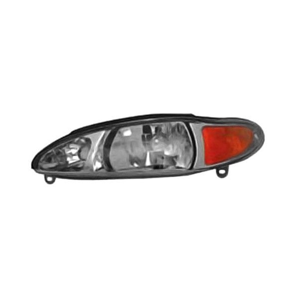 Ford Escort/Mercury Tracer Driver Side Headlight Assembly Composite 4 Door Sedan/Wagon - FO2502137
