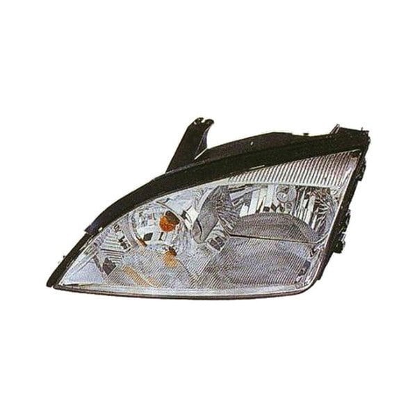 Ford Focus Ambiente/LX Austero/S/SE/SE Tipico/SES/Sport/ST/ZX3/ZX4/ZX4 ST/ZX5/ZXW Driver Side Headlight Assembly Halogen W/O Bulbs Or Sockets Composite - FO2502210