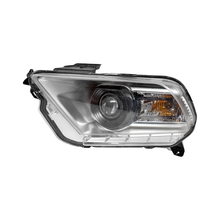 Ford Mustang Base/Shelby GT500 Driver Side Headlight Assembly Bi-Xenon Composite - FO2502279