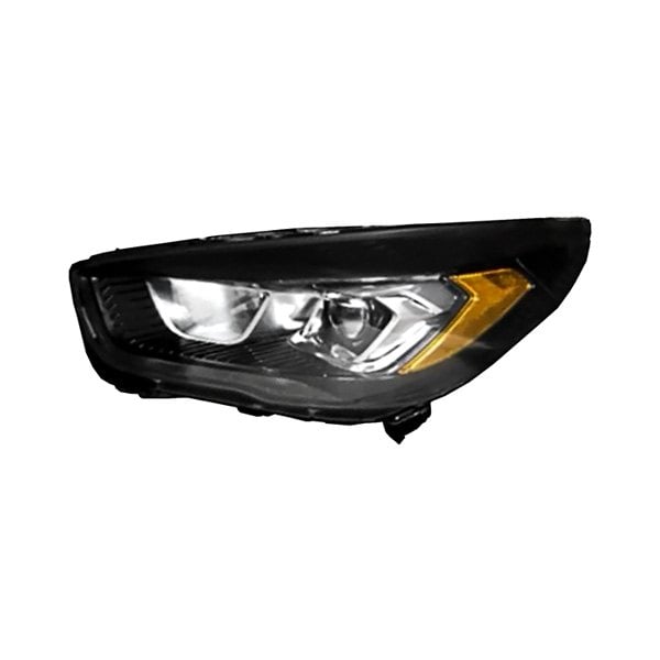 Ford Escape Driver Side Headlight Assembly Halogen W/Signature Lamps W/ Bezel Composite - FO2502352