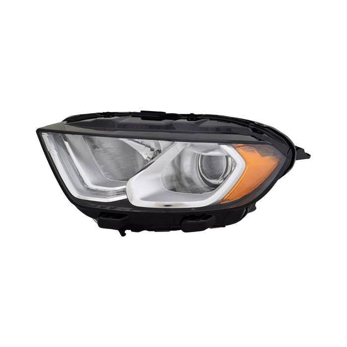 Ford EcoSport Driver Side Headlight Assembly W/Drl Chrome Bezel Composite - FO2502376