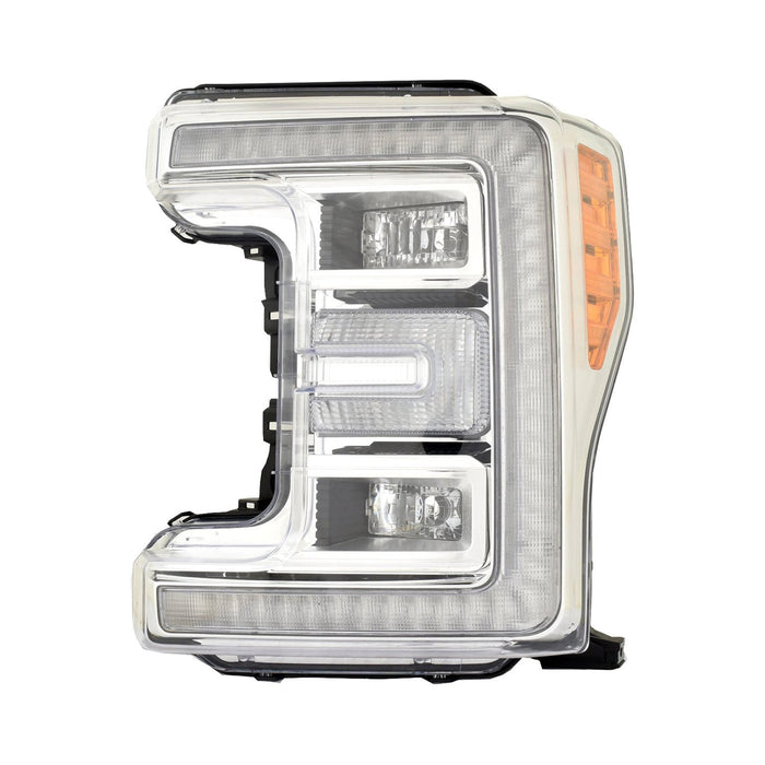 Ford F-250 Super Duty Driver Side Headlight Assembly Led From 6-18-18 Composite - FO2502401
