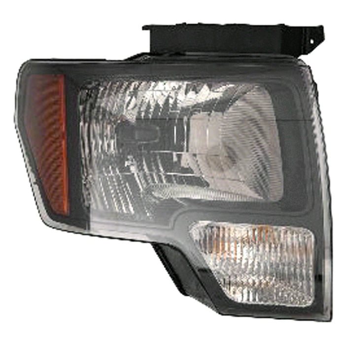 Ford F-150 SVT Raptor Passenger Side Headlight Assembly Trim Composite - FO2503289
