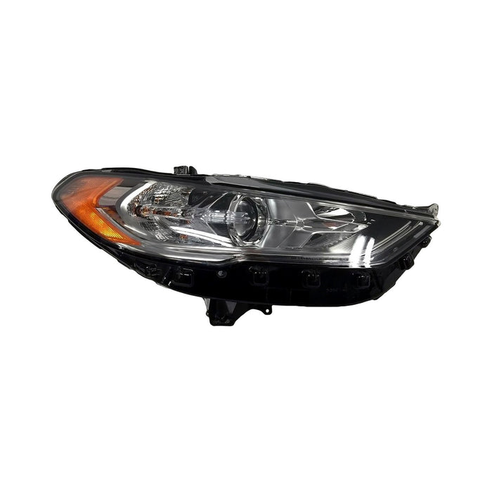 Ford Fusion Passenger Side Headlight Assembly Halogen W/O Signature Lighting Composite - FO2503348