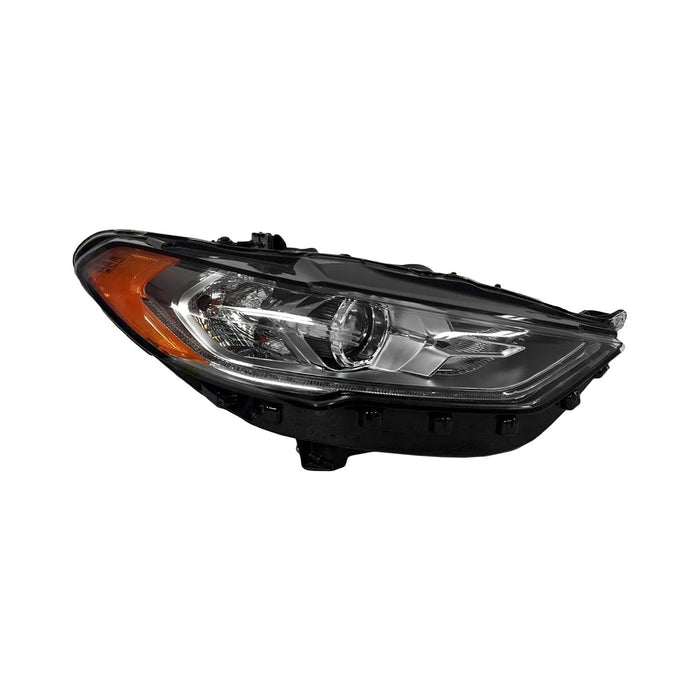 Ford Fusion Passenger Side Headlight Assembly Halogen W/Signature Lighting Composite - FO2503350